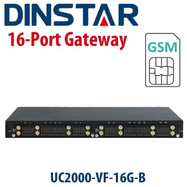 Dinstar Uc2000 Vf 16g B Ksa