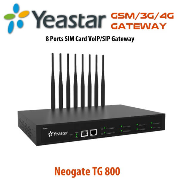 Yeastar Tg800 Gsm Gateway Ksa