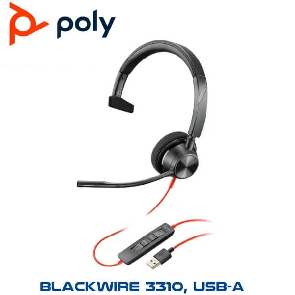 Ploy Blackwire 3310 Usb A Jeddah
