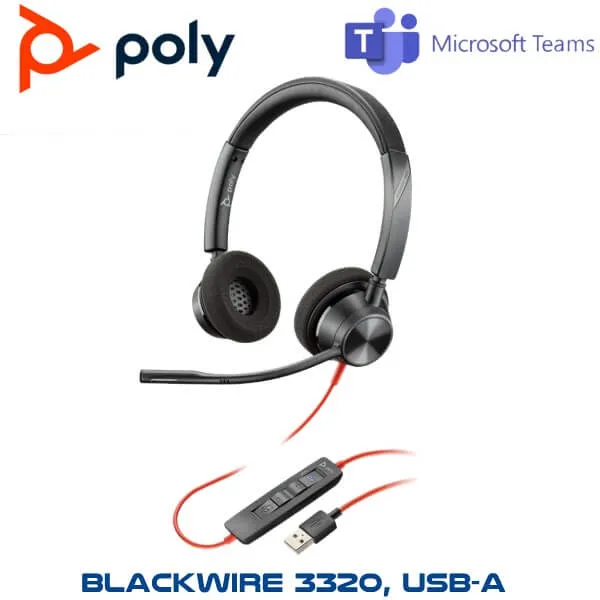 Ploy Blackwire 3320 Microsoft Usb A Jeddah