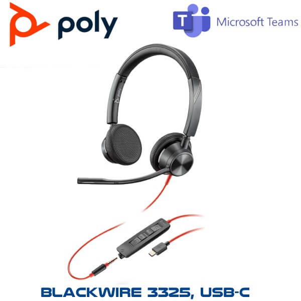 Ploy Blackwire 3325 Microsoft Usb C Jeddah