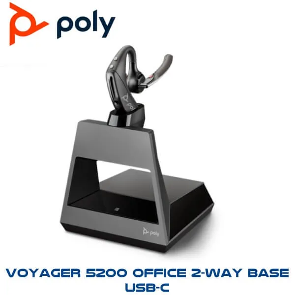 Ploy Voyager 5200 Office 2 Way Base Usb C Jeddah