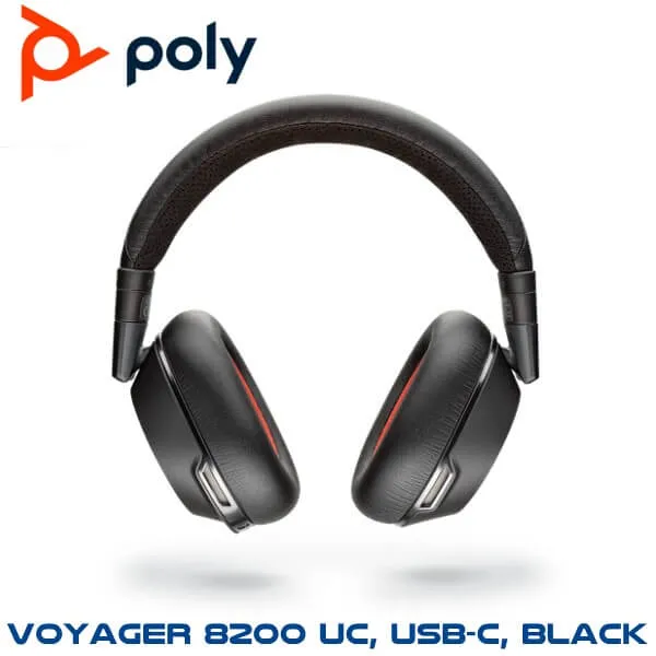 Ploy Voyager 8200 Uc Usb C Black Jeddah