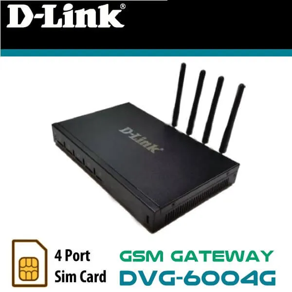 Dlink Dvg 6004g 4 Port Gsm Gateway Jeddah