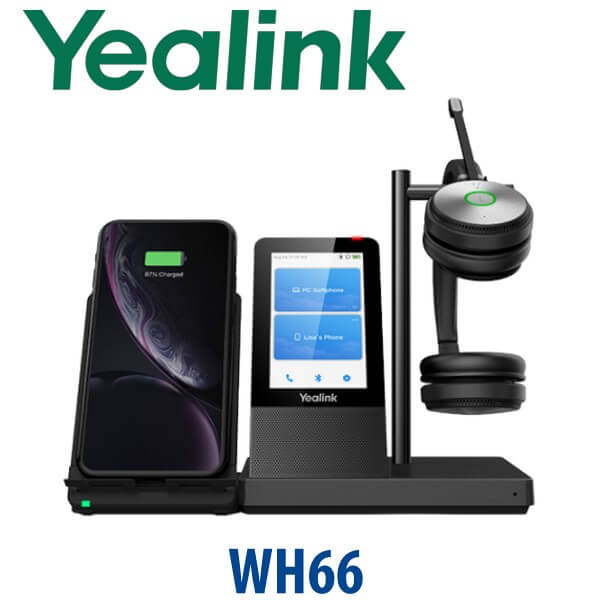 Yealink Dect Wireless Headset Wh66 Ksa