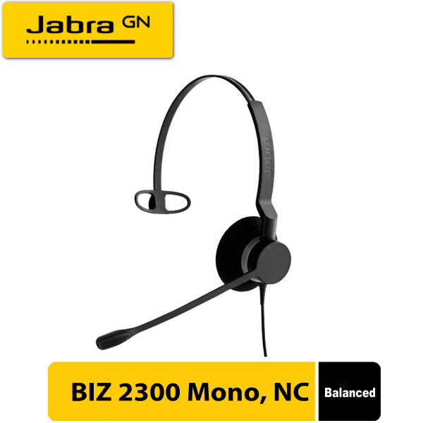 Jabra Biz 2300 Mono Nc Balanced Jeddah