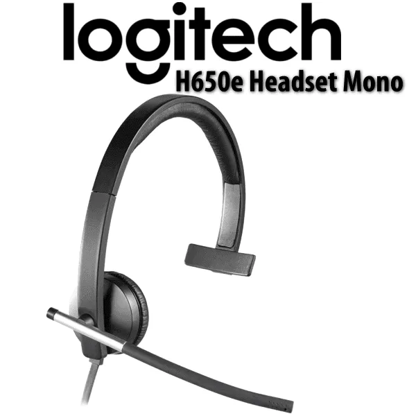 Logitech H650e Headset Mono Jeddah