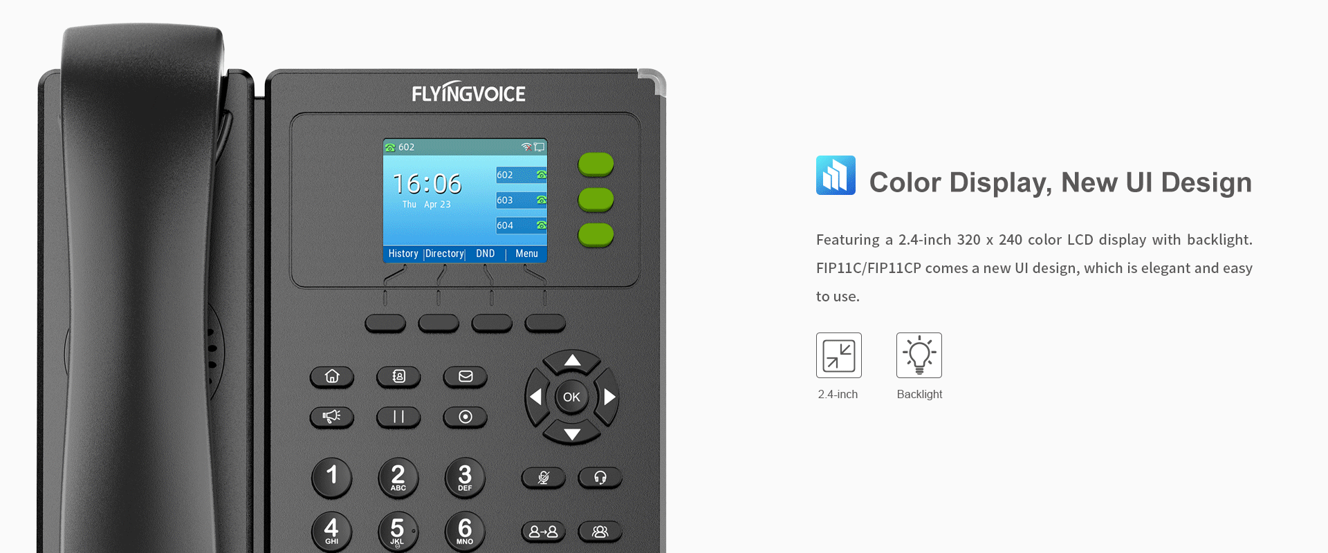 Flying Voice Fip11cp Wireless Voipphone