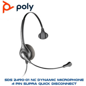 Ploy Sds 2490 01 Nc Dynamic Microphone 4 Pin Supra Quick Disconnect Jeddah