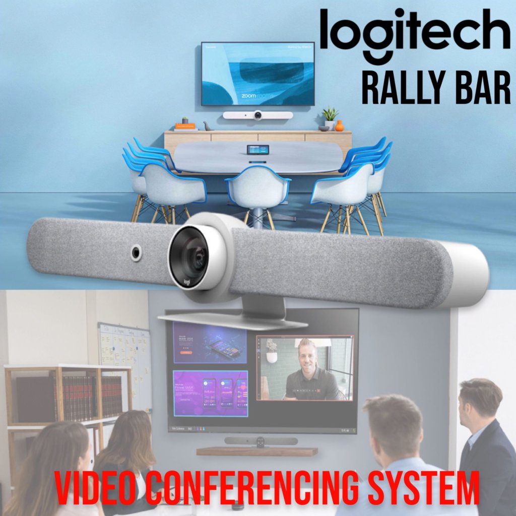 Logitech Rally Bar Saudi Arabia delivering cinema-quality video and audio