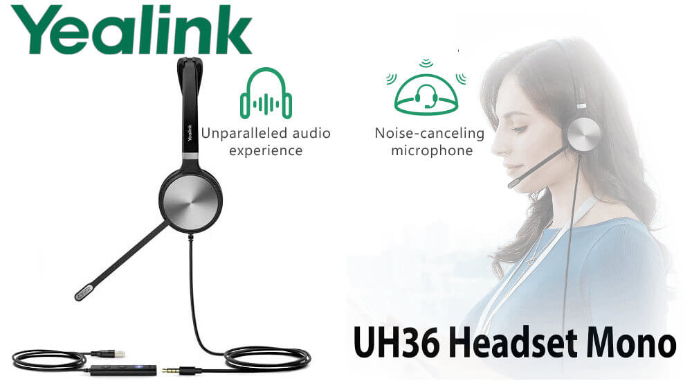 Yealink Uh36 Mono Headset Jeddah Yealink Uh36 Mono Headset Jeddah